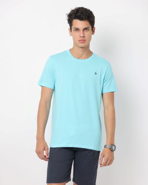 Image de T shirt col rond unité -  2 XL TURQUOISE