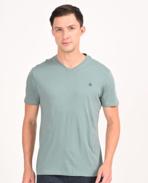 Image de T shirt col V unité -  4 XL LAGON