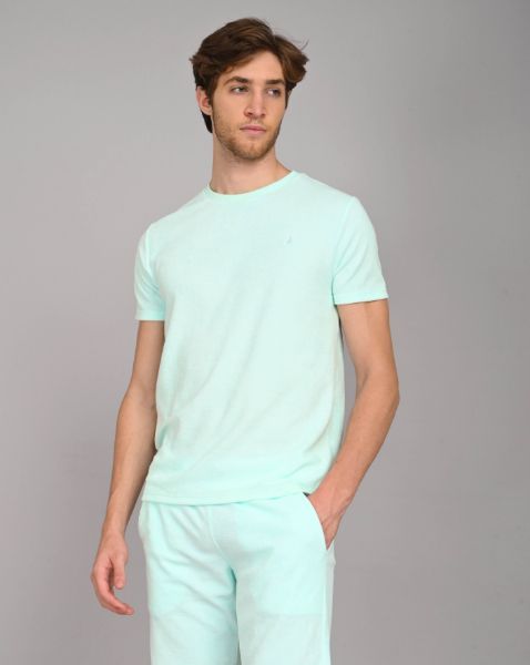 Image de T shirt velours éponge unité -  2 XL VERT MENTHE