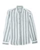 Image de Chemise lin larges rayures unité -  3 XL KAKI