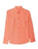 Image de Chemise lin ML unie unité -  M ABRICOT