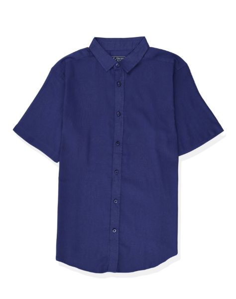 Image de Chemise voile de coton MC  unité -  M MARINE