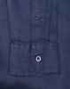 Image de Chemise lin ML unie unité -  M BLEU NUIT