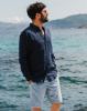 Image de Chemise lin ML unie unité -  L BLEU NUIT