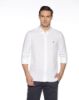 Image de Chemise lin ML unie unité -  XL BLANC