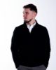 Image de Pull col camionneur cahemire unité -  M NOIR