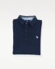 Image de Sweat col polo unité -  3 XL MARINE/ BLANC