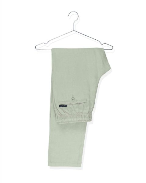 Image de pantalon lin jog unité -  3 XL KAKI