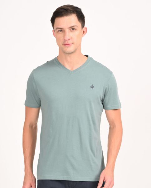 Image de T shirt col V unité -  4 XL LAGON