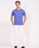 Image de T shirt col V unité -  2 XL LILAS