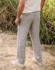 Image de Pantalon lin jog. rayé unité -  XL OLIVE