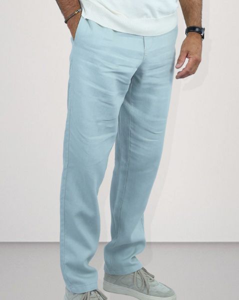 Image de pantalon lin jog unité -  3 XL CELADON