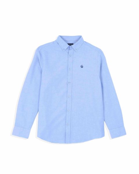 Image de Chemise Oxford unie unité -  L CIEL