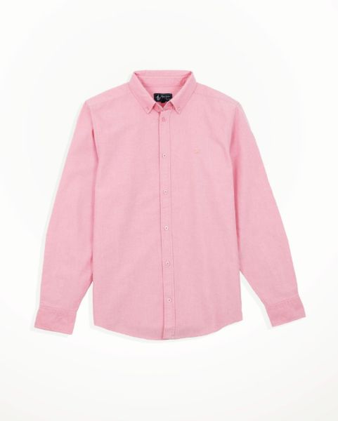 Image de Chemise Oxford unie unité -  3 XL FRAMBOISE