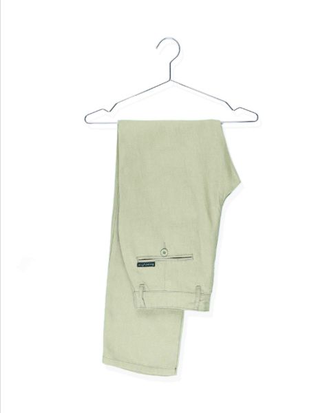 Image de pantalon lin chino unité -  42 KAKI