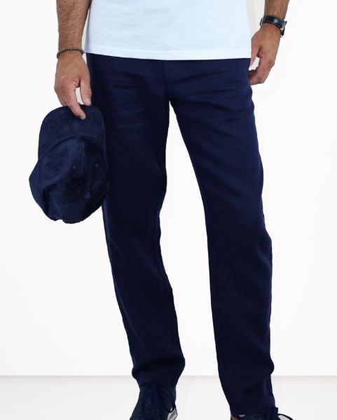 Image de pantalon lin jog unité -  XL MARINE