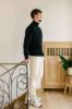 Image de Pull col roulé en cachemire unité -  S NOIR